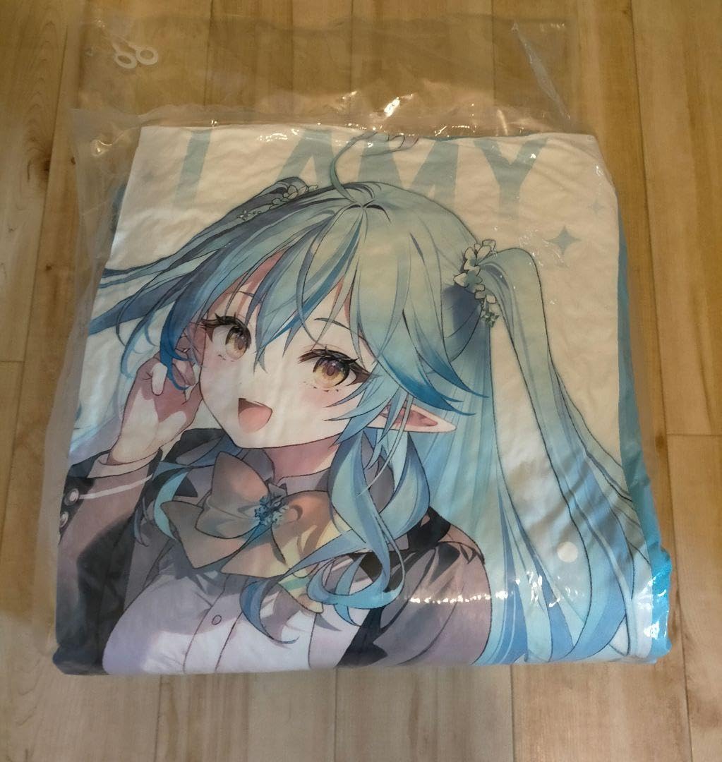 ホロライブ5期生コラボクッション　雪花ラミィ Amazon.co.jp: ホロライブ 雪花ラミィ GiGO限定 ロングクッション